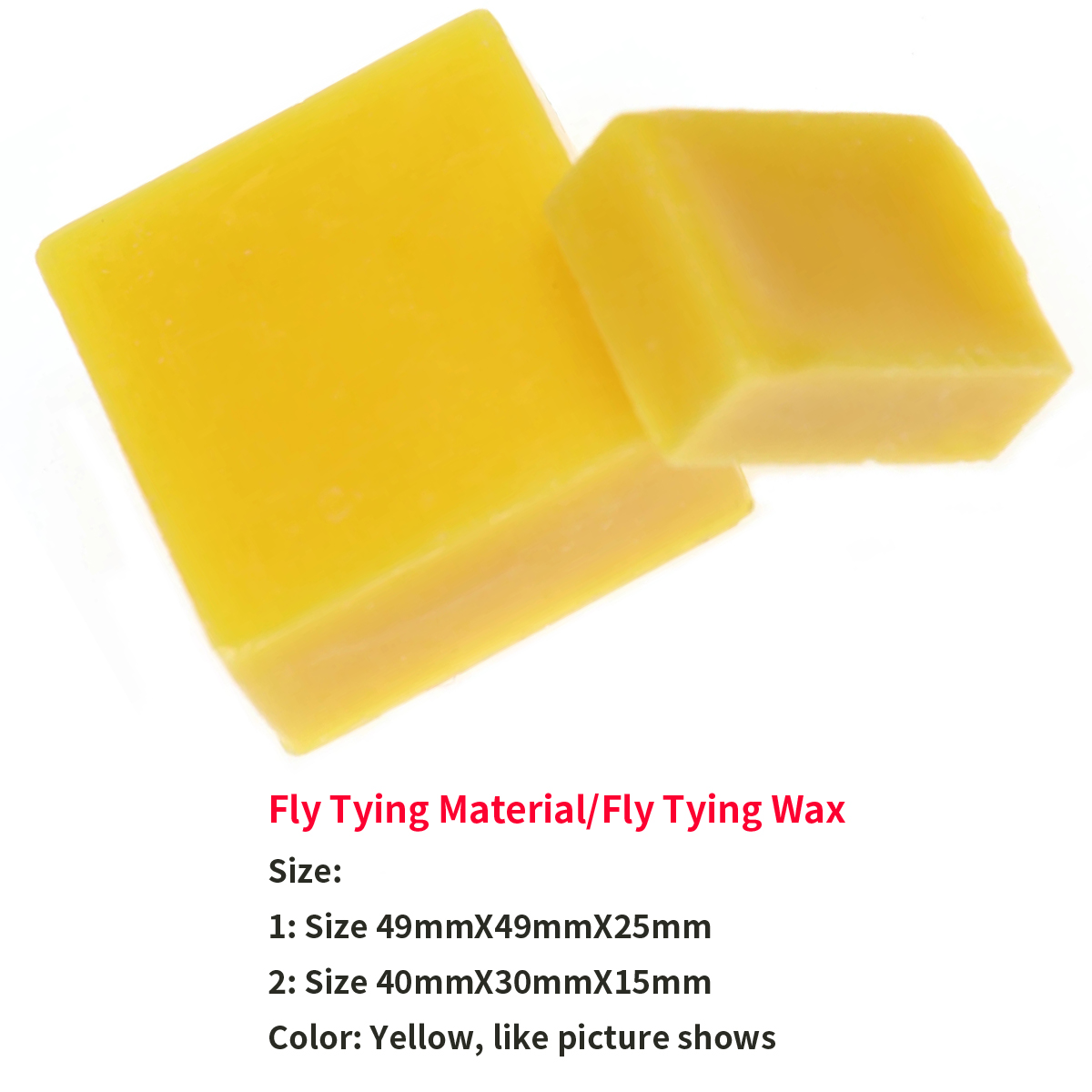 Fly Tying Dubbing Wax Block Ny - đánh giá và giá Fishing Hook Size