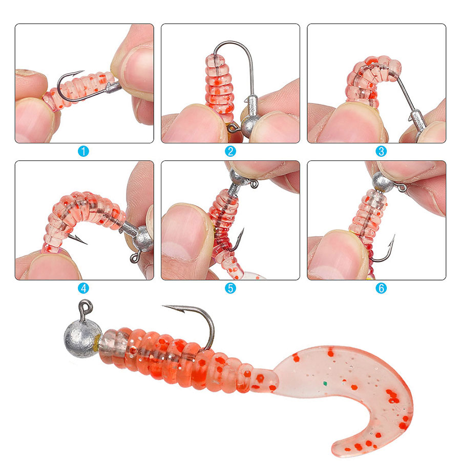 1g 2g 3g 4g 5g 10g 20g 22g 25g - đánh giá và giá Fishing Hook Offset