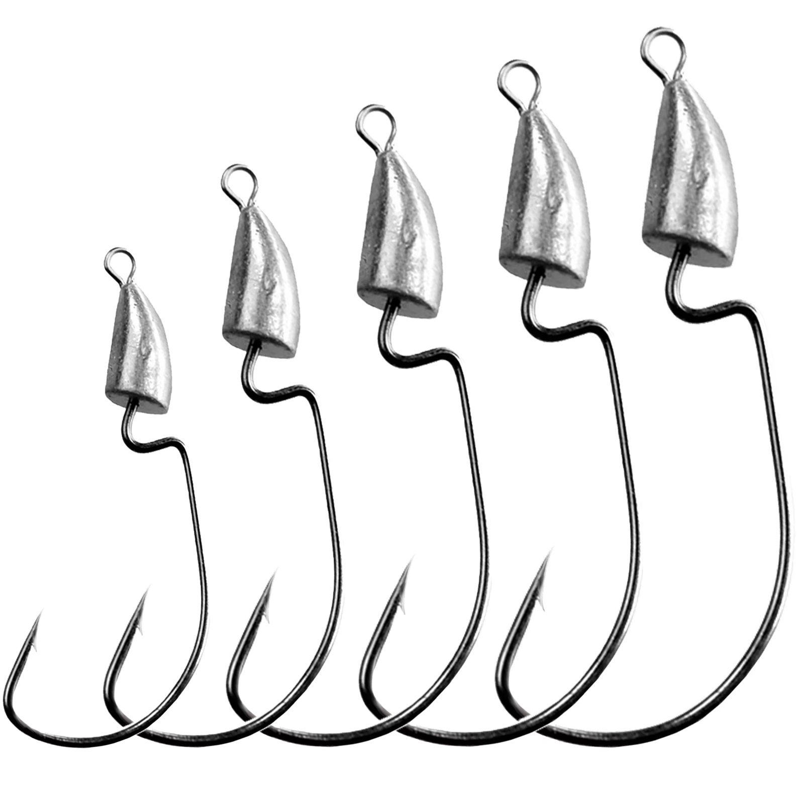 Thkfish Jig Dẫn Đầu Lưỡi Câu 5 - đánh giá và giá Fishing Hook Weedless