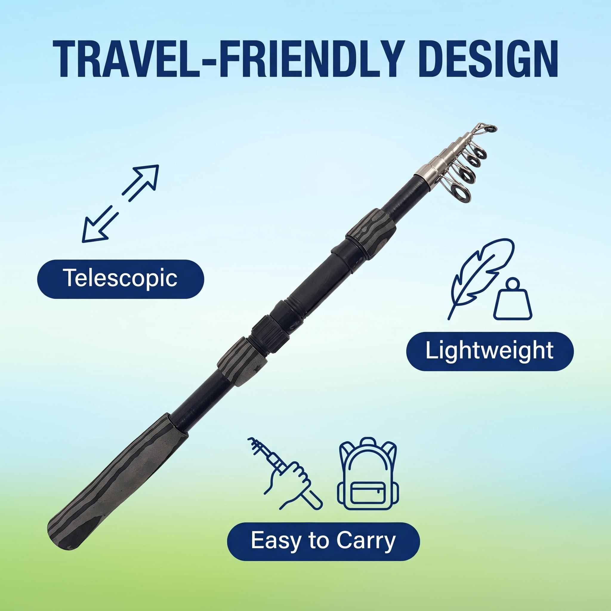 Portable Telescopic Fishing Ro - đánh giá và giá Fishing Hook Box