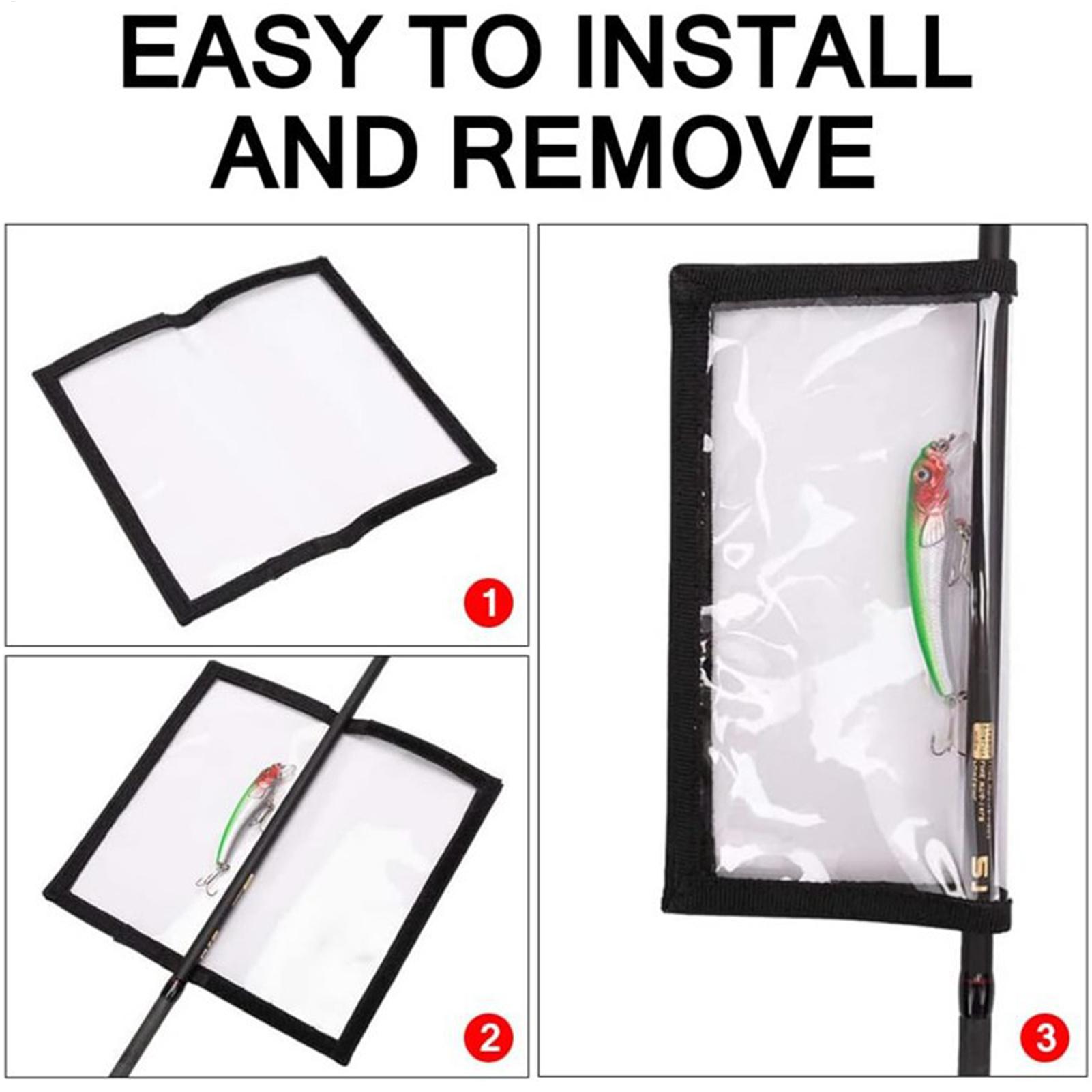 Transparent PVC Lure Bag Fishi - đánh giá và giá Fishing Hook Box