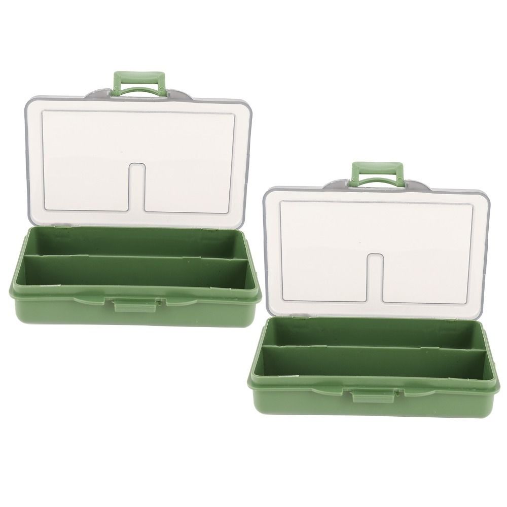 2PCS Multiple Grids Fishing Lu - đánh giá và giá Fishing Hook Box