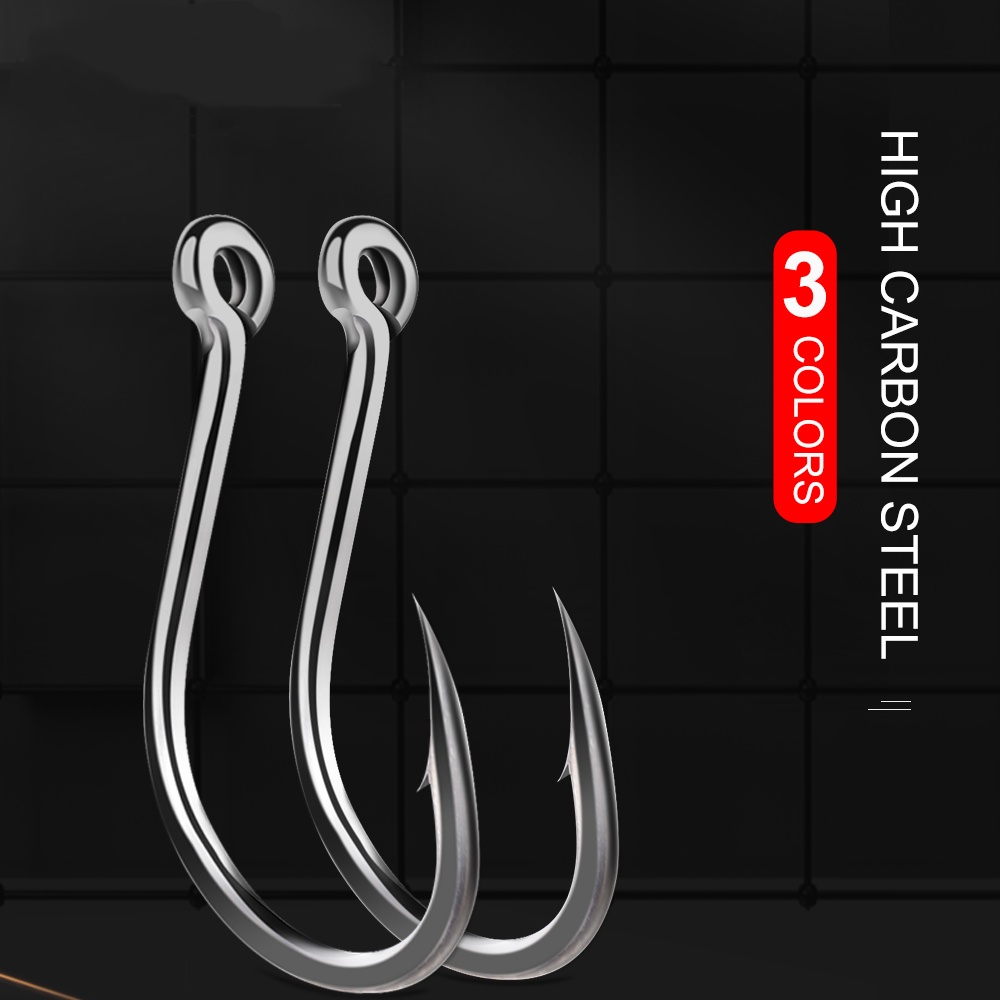 FTK 50-100pcs Gold Fishing Hoo - đánh giá và giá Fishing Hook Barbless